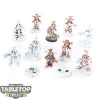 Thousand Sons - 10 Rubric Marines - teilweise bemalt