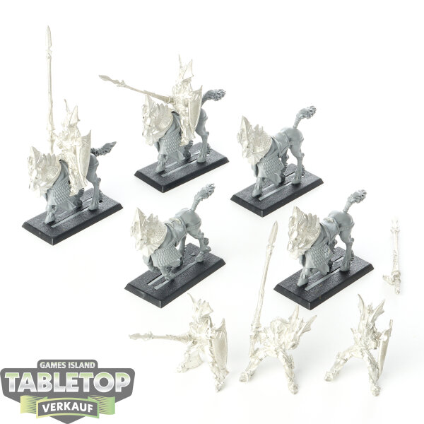 High Elf Realms - 5 High Elf Dragon Princes classic - unbemalt