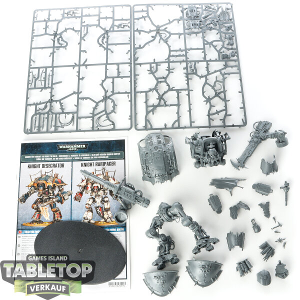 Chaos Knights - Knight Desecrator - teilweise gebaut