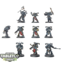 Chaos Space Marines - 10 x Legionaries - teilweise bemalt
