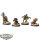 Ogre Kingdoms - 4 x Gnoblar Trappers - bemalt