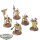 Adeptus Custodes - 5 Custodian Guard - bemalt