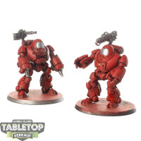 Adeptus Mechanicus - 2 Kastelan Robots - bemalt