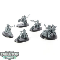 Genestealer Cults - 5x Atalan Jackals - im Gussrahmen