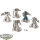 Horus Heresy - 5x Legion Cataphractii Terminator Squad - teilweise bemalt