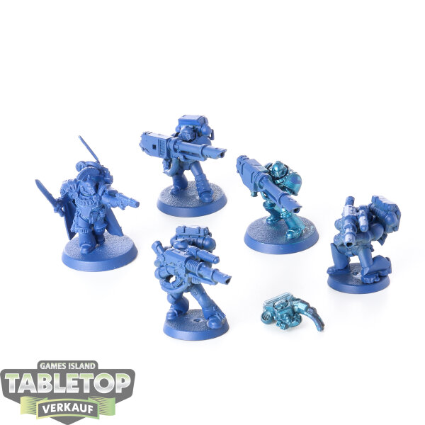 Space Marines - 5x Devastor Squad - teilweise bemalt