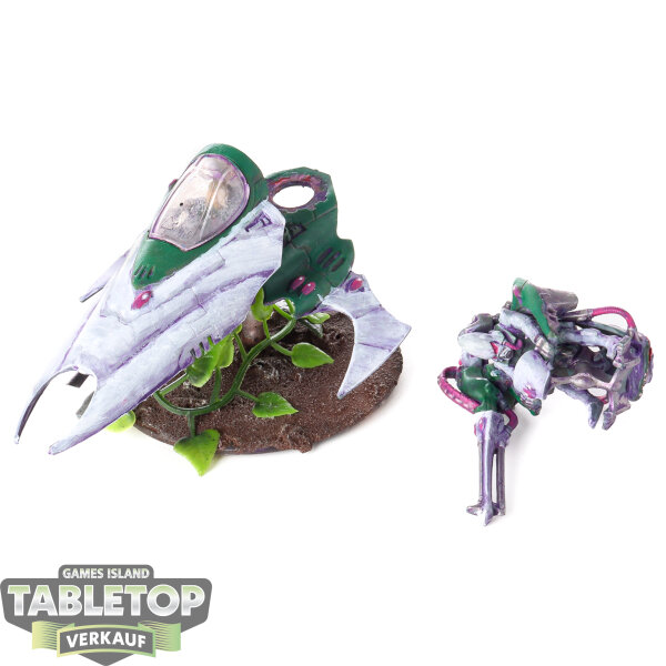 Aeldari - Vyper - teilweise bemalt