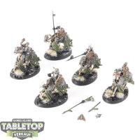 Soulblight Gravelords - 5 Black Knight - bemalt