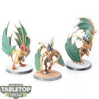 Flesh-eater Courts - 3 Crypt Infernal Courtier - bemalt