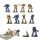 Space Marines - 10x Intercessors - teilweise bemalt