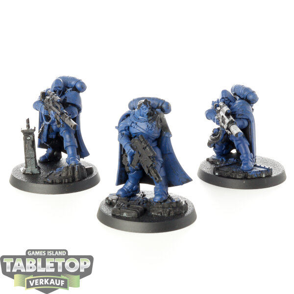 Space Marines - 3x Eliminators - teilweise bemalt