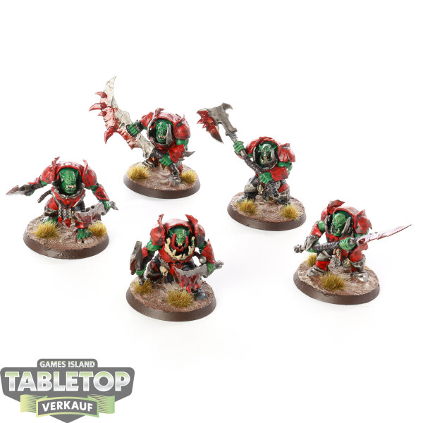 Orruk Warclans - 5 Brutes - bemalt