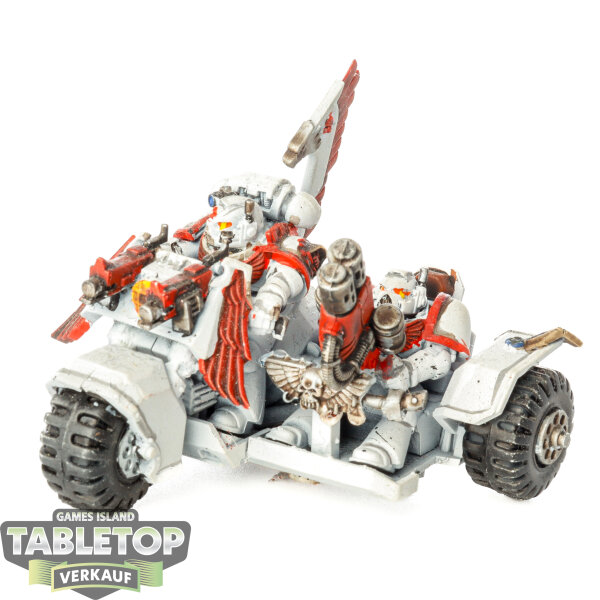 Dark Angels - Ravenwing Attack Bike - bemalt