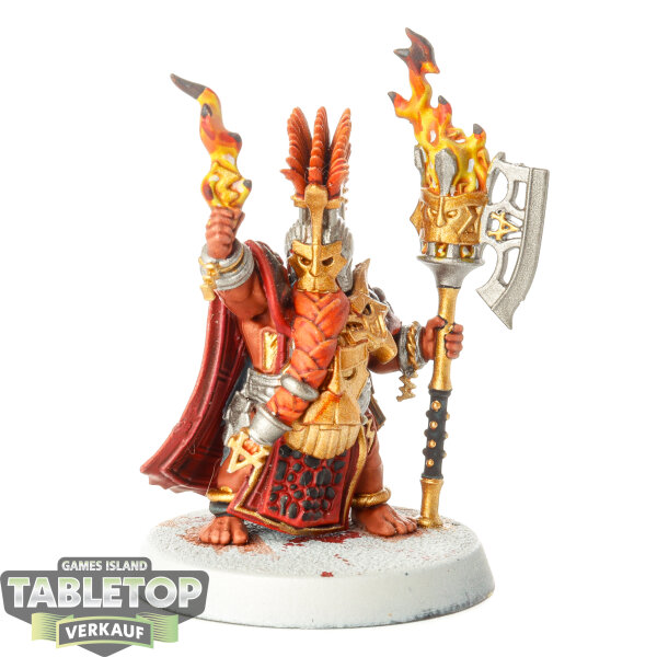 Fyreslayers - Auric Flamekeeper - bemalt