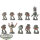 Dark Angels - 10 Tactical Squad classic - teilweise bemalt