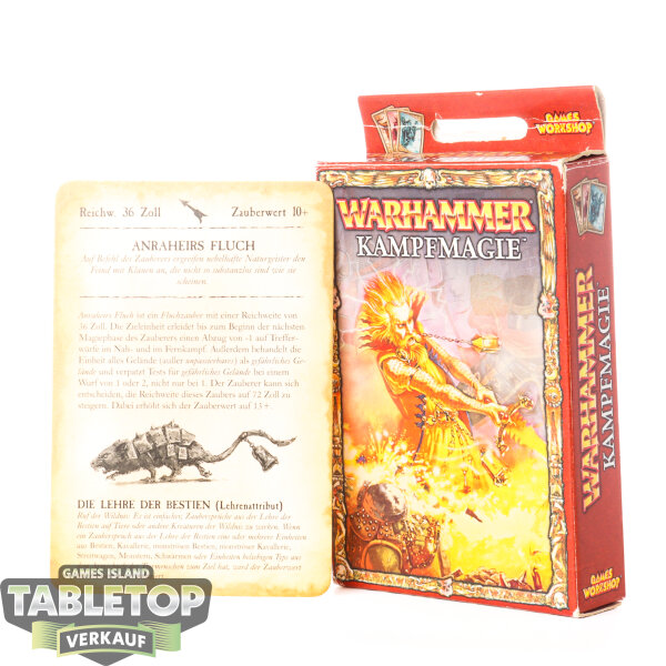 Warhammer Fantasy - Battle Magic Cards - deutsch