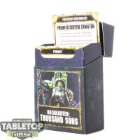 Thousand Sons - Data Cards 8th Edition - deutsch