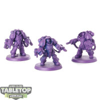 Space Marines - 3 Aggressor Squad - grundiert