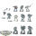 Space Marines - 10x Tactical Squad - klassisch - teilweise bemalt
