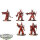 Horus Heresy - 5x Thousand Sons – Sehkmet Terminator Cabal - teilweise bemalt