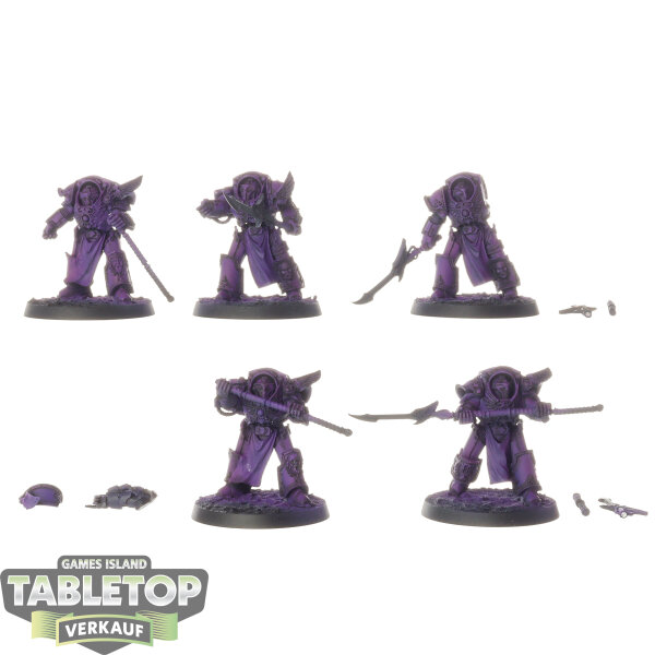 Horus Heresy - 5x Phoenix Terminator Squad - grundiert