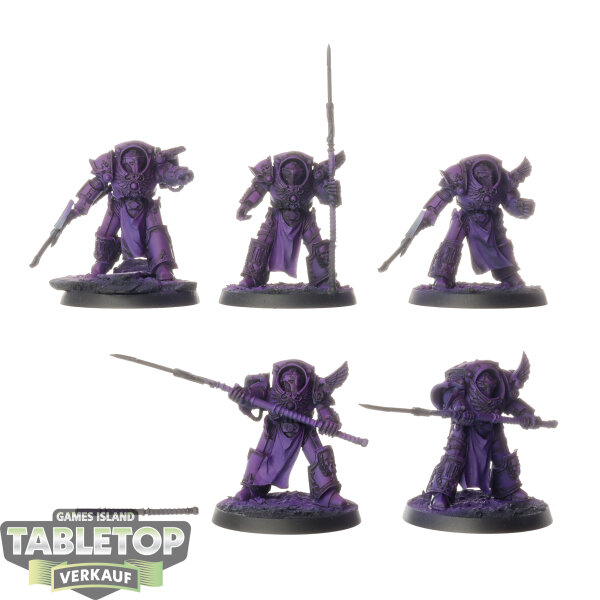Horus Heresy - 5x Phoenix Terminator Squad - grundiert