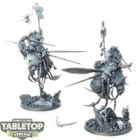 Maggotkin of Nurgle - 2x Lord of Afflictions - unbemalt