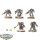 Space Wolves - 5x Terminator Assault Squad - bemalt