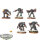 Space Wolves - 5x Terminator Squad klassisch - bemalt