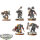 Space Wolves - 5x Terminator Squad klassisch - bemalt