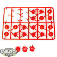 Bolt Action - 12x Warlord Pin Markers - teilweise gebaut