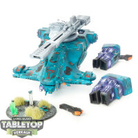 Tau Empire - Hammerhead Gunship - teilweise bemalt