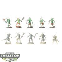 Death Guard - 10x Poxwalkers - teilweise bemalt