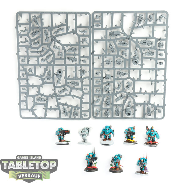 Leagues of Votann - 10 Hearthkyn Warriors - teilweise gebaut