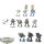Space Marines - 10 Tactical Squad classic - teilweise bemalt
