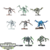 Genestealer Cults - 8 Genestealers classic - teilweise...