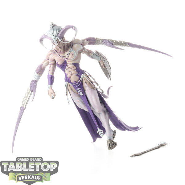 Hedonites of Slaanesh - Shalaxi Helbane - teilweise bemalt