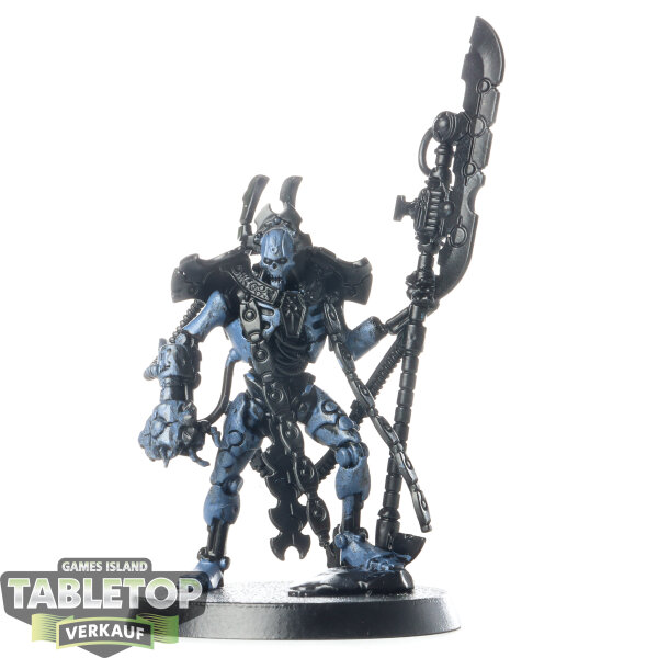 Necrons - Overlord with Tachyon Arrow - teilweise bemalt