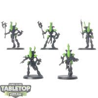Aeldari - 5 Wraithblades - teilweise bemalt