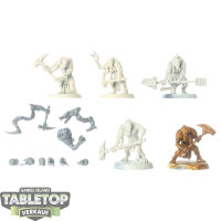 Genestealer Cults - 5 Aberrants - teilweise bemalt
