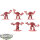 Horus Heresy - 5 World Eaters Legion Red Butchers - grundiert