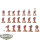 Horus Heresy - 20 Blood Angels MKIII Tactical Squad - bemalt