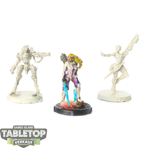Infinity - 3 Steel Phalanx Expansion Pack Alpha - teilweise bemalt