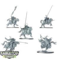 Slaves to Darkness - 5 Chaos Knights - unbemalt