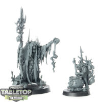 Orruk Warclans - Swampcalla Shaman with Pot-grot - unbemalt