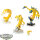 Disciples of Tzeentch - 3x Flamers of Tzeentch - teilweise bemalt