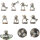 Necrons - 10x Necron Warriors - klassisch - teilweise bemalt