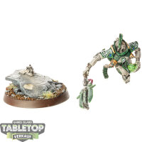 Necrons - Necron Overlord with Warscythe - bemalt