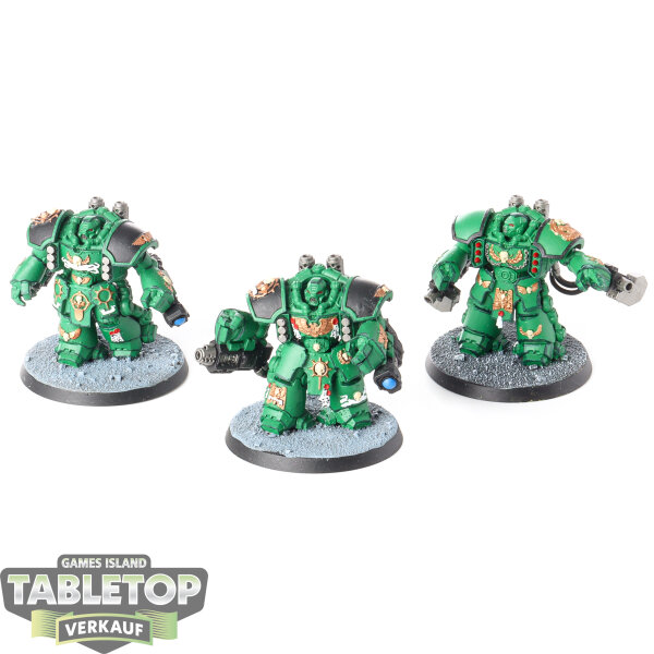 Space Marines - 3x Centurion Devastators - bemalt