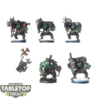 Orks - 5x Ork Lootas - bemalt